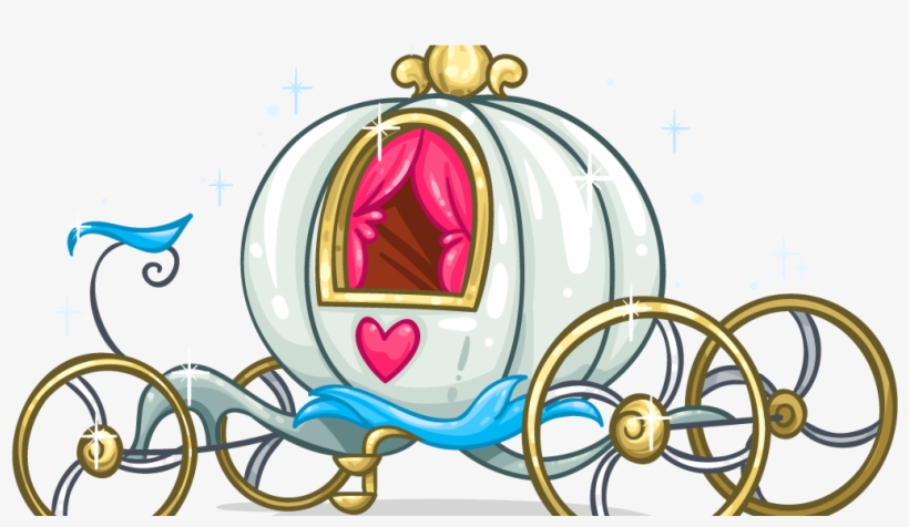 Carriage Clipart At Getdrawings - Cinderella Carriage Clipart, transparent png download