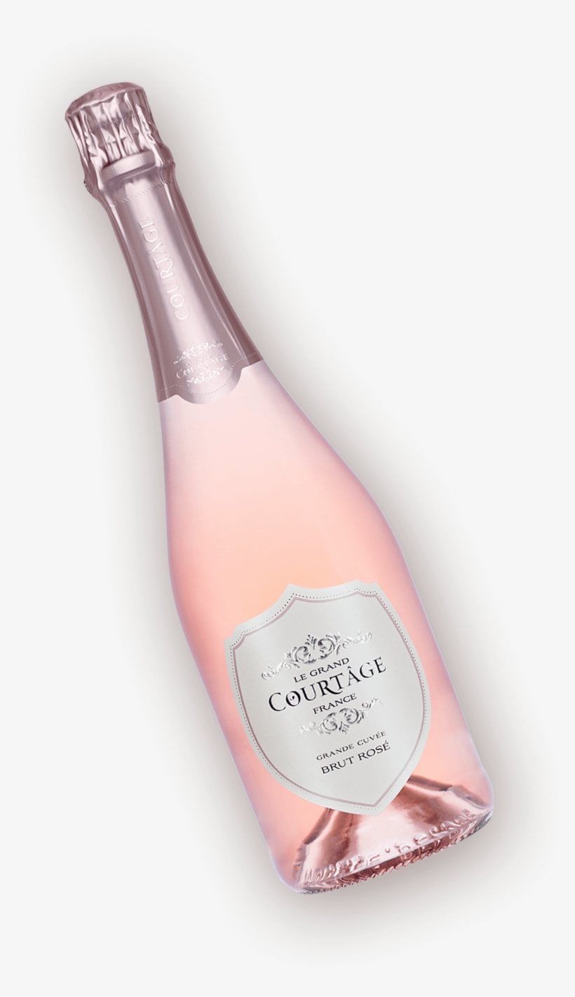 Le Grand Courtâge Brut Rosé - Champagne, transparent png download