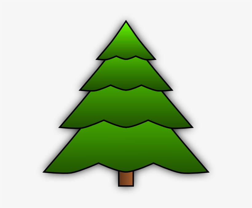 Pine - Tree - Clipart - Png - Tree Clip Art, transparent png download
