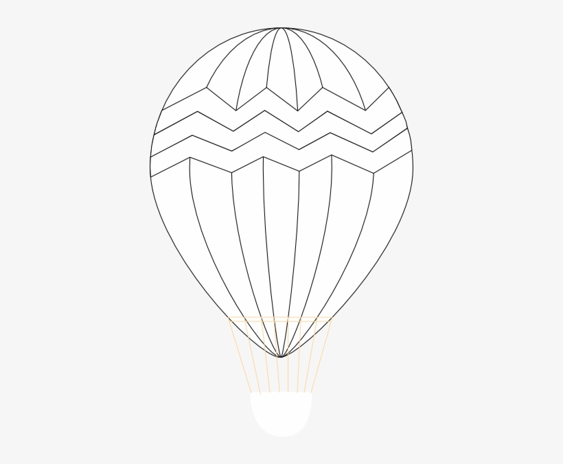 Hot Air Balloon Clip Art - Drawing, transparent png download