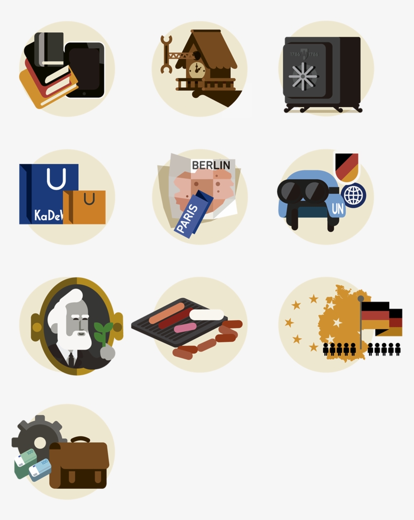 Map Of Germany - Illustration, transparent png download