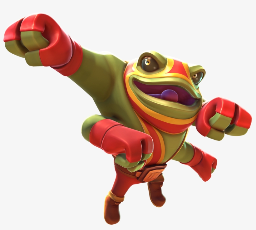 Character Thumb Frog - Brawlout Frog, transparent png download