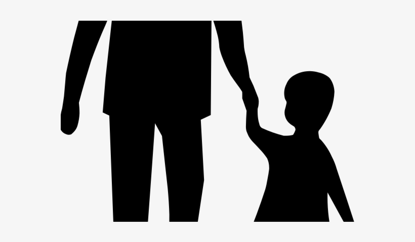 How Kids Catch Our Social Biases - Child Adult Holding Hands Walking, transparent png download