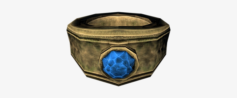 Azhidal's Ring Of Necromancy From Skyrim - Ring, transparent png download