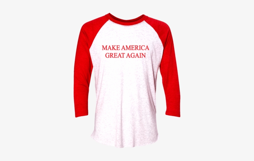 Maga Raglan - Long-sleeved T-shirt, transparent png download