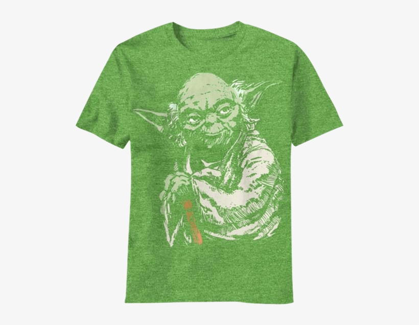 Master Of The Force Yoda T-shirt - Star Wars 60 Cupcake Cases, transparent png download