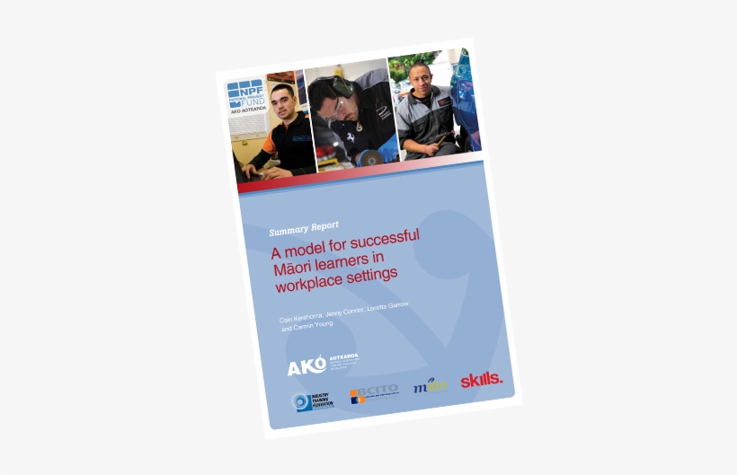 A Model For Successful Māori Learners In Workplace - Flyer, transparent png download