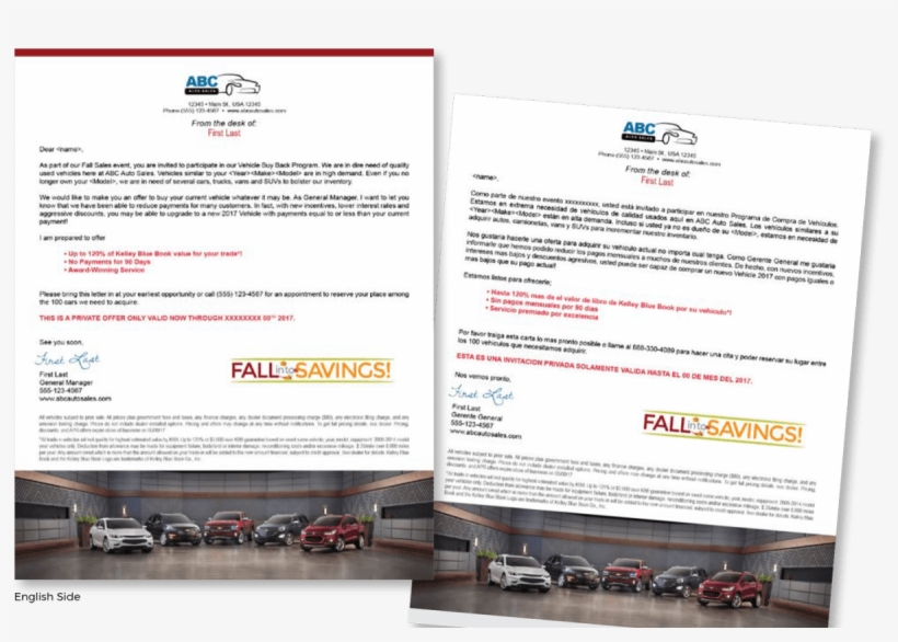 2017 10 Fall Autumn Database Flyer No Pricing Proof - Model Car, transparent png download