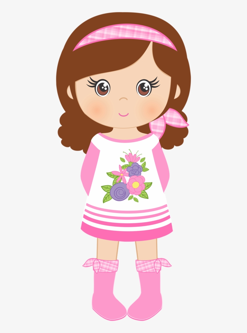 Ch B *✿*spring Shabby Chic - Clipart Images Of Girl, transparent png download