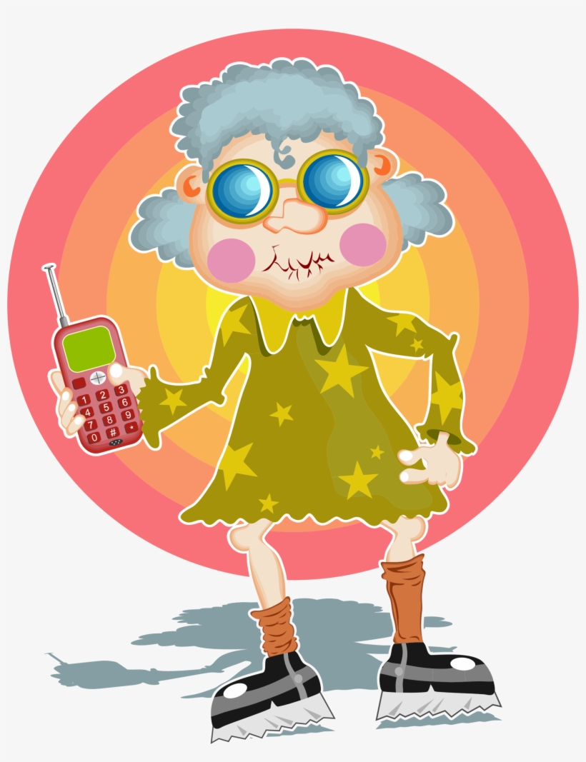 This Free Icons Png Design Of Groovy Granny, transparent png download
