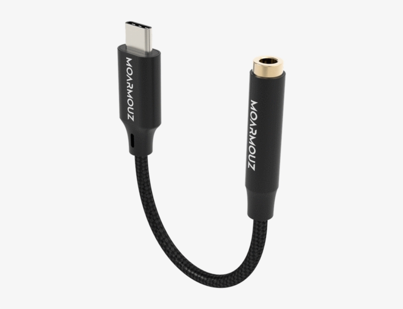 1 Type-c To - Phone Connector, transparent png download