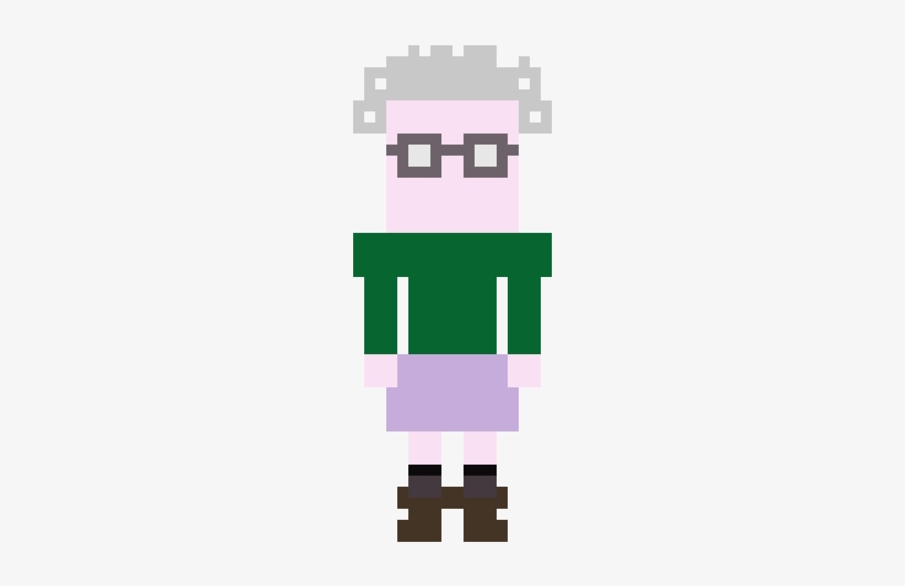 Granny - Cartoon, transparent png download