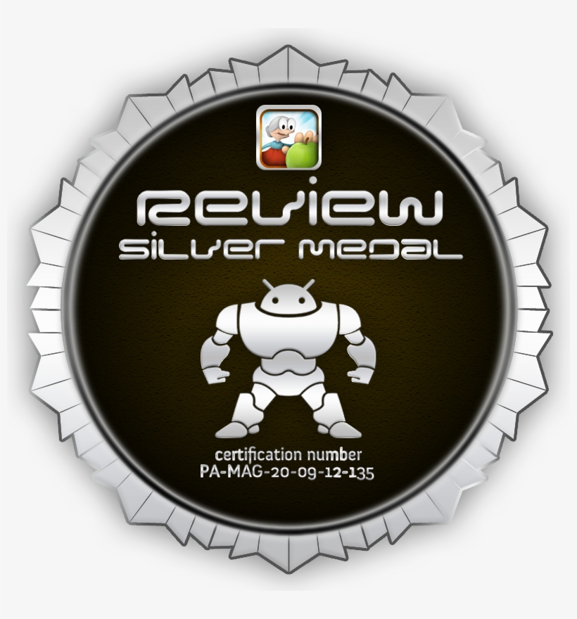 Granny Smith Review Silver Medal - Cartoon, transparent png download
