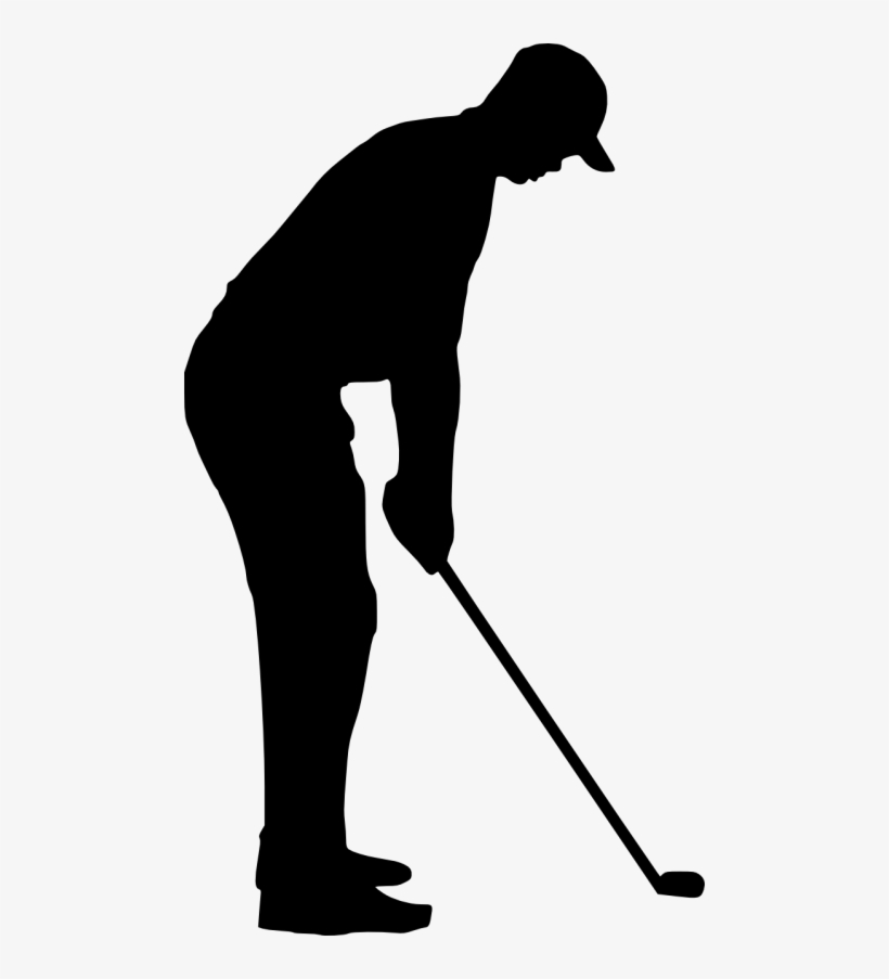 Free Png Golfer Silhouette Png Images Transparent - Golf Stroke Mechanics, transparent png download