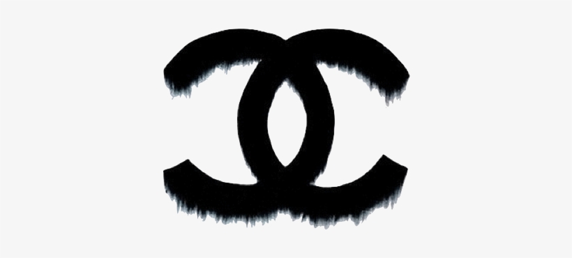 Coco Chanel And Logo Image - Vintage Chanel Necklace Silver Logo, transparent png download
