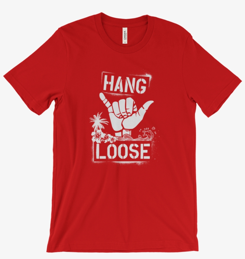 Hang Loose T-shirt Red - Right Wing Death Squad Shirt, transparent png download