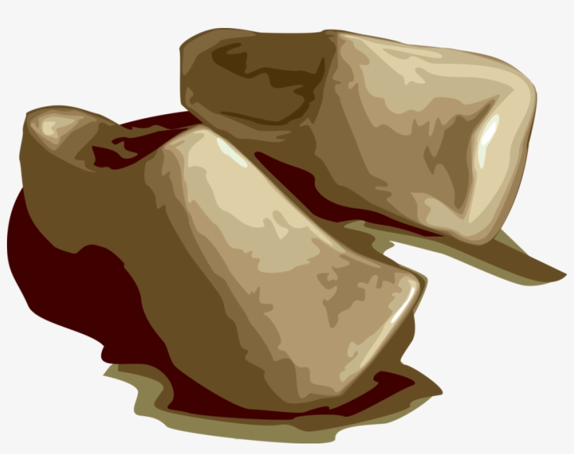 Vector Illustration Of Netherlands Dutch Wooden Shoes - Vector Graphics, transparent png download