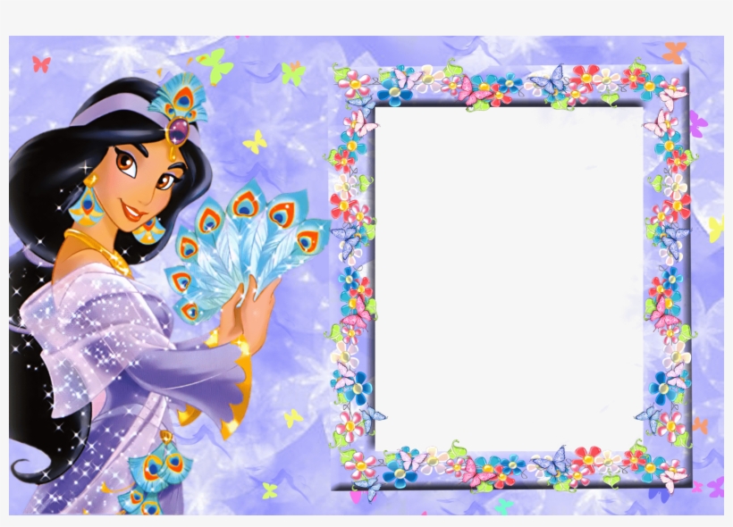 Marco De Foto Disney Aladín - Princess Jasmine Disney Princess, transparent png download