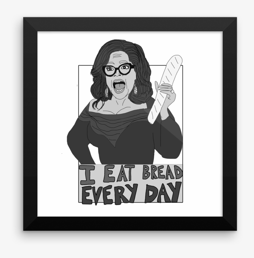 "i Eat Bread Every Day" Limited Edition Print - Narcotic Lollipop *, transparent png download