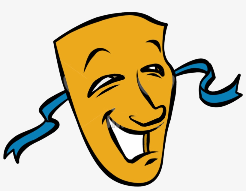 Image Description - Comedy And Tragedy Masks, transparent png download