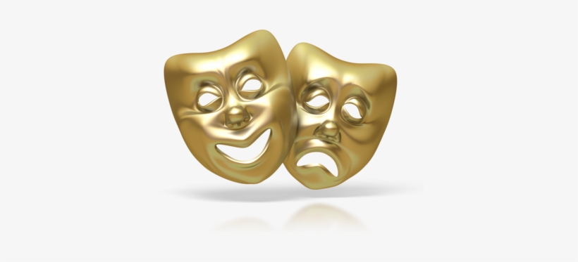 Comedy Tragedy 400 Clr 1629 , Comedy Tragedy 400 Clr - Clip Art, transparent png download