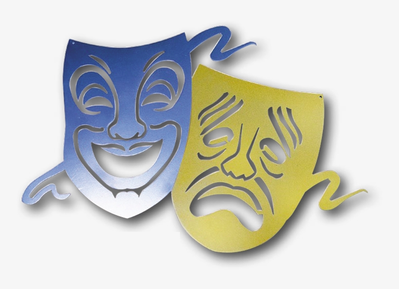 Comedy/tragedy Metal - Portable Network Graphics, transparent png download
