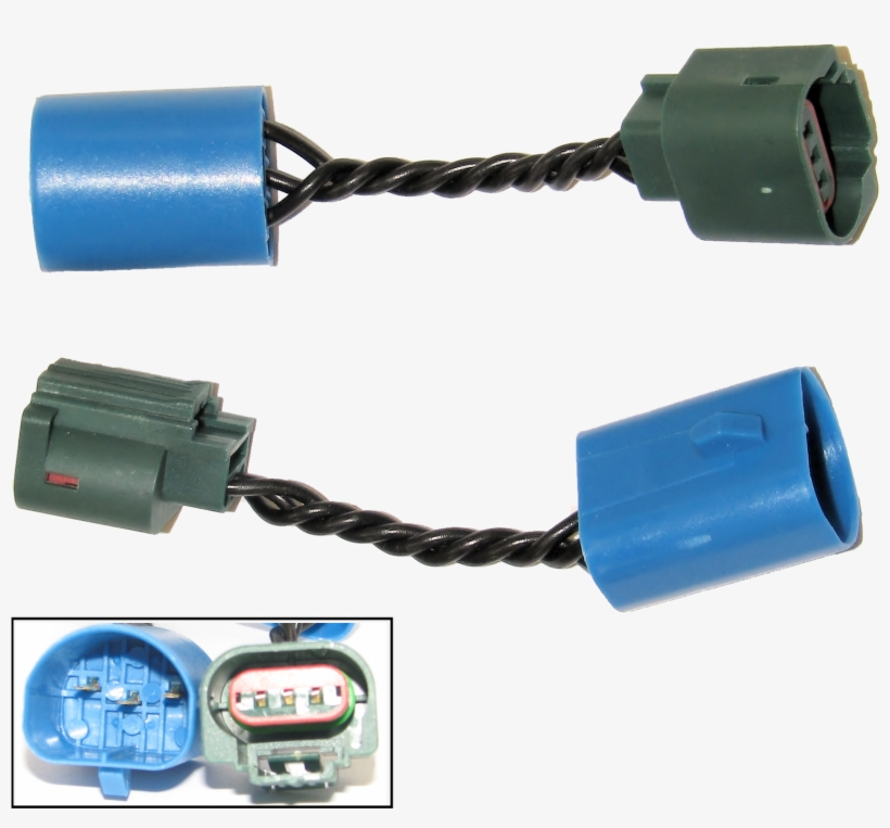 9007-9008 Plug & Play Conversion Pigtails - H13 Vs 9007, transparent png download