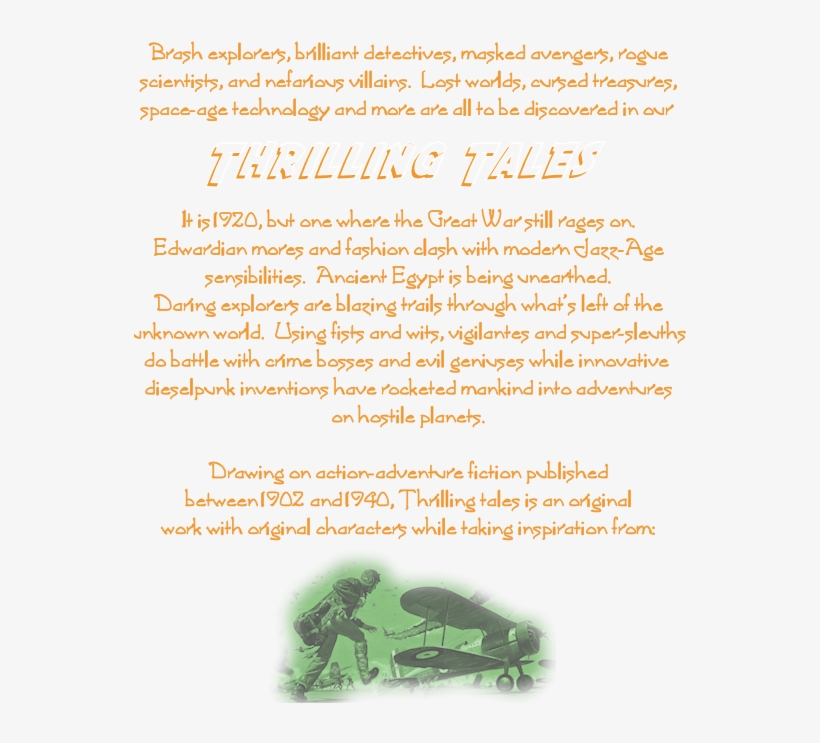 Thrilling Tales's Date Today Is - Document, transparent png download