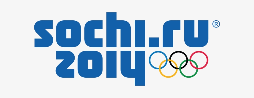The Official Version Of The Logo Olympic Games In Sochi - Olympic Game Sochi 2014 Png Logo, transparent png download