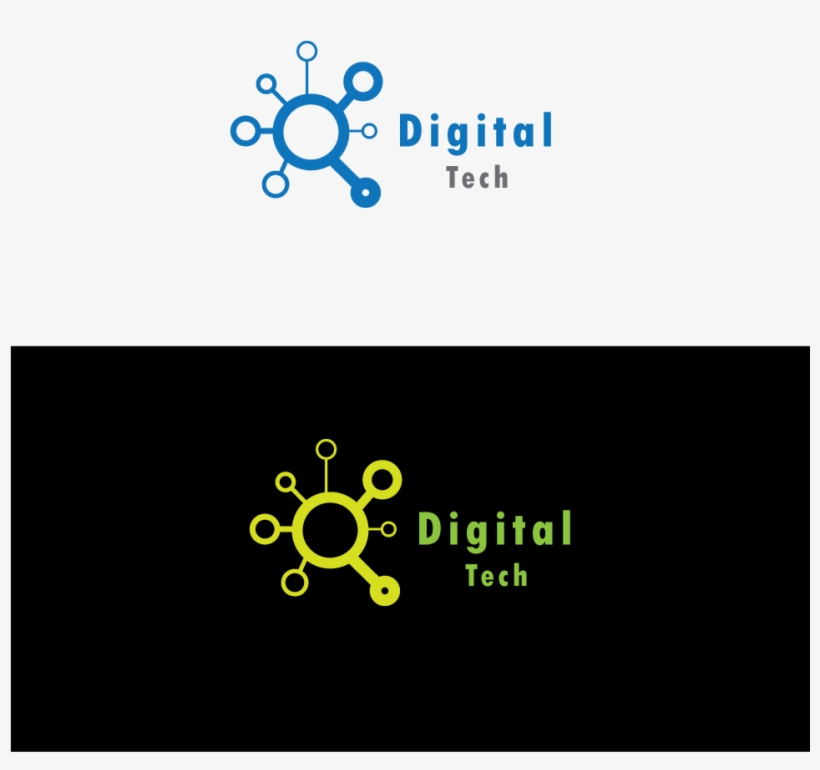 Digital Tech Logo - Circle, transparent png download