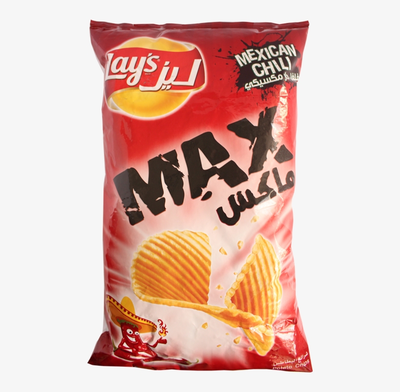 Lays Max Mexican Chili 200g - Lays Max Cream Cheese, transparent png download