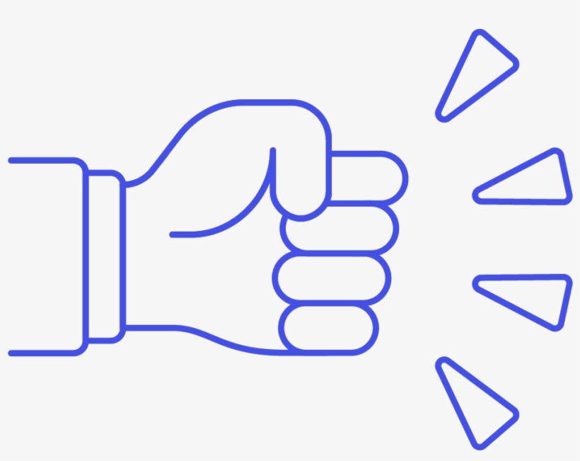 10 Hand Fist Rock - Diagram, transparent png download