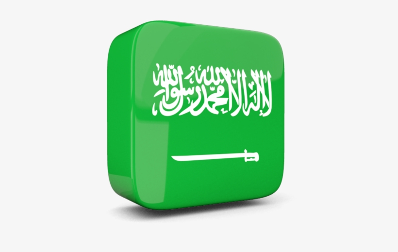 Illustration Of Flag Of Saudi Arabia - Saudi Arabia Flag, transparent png download