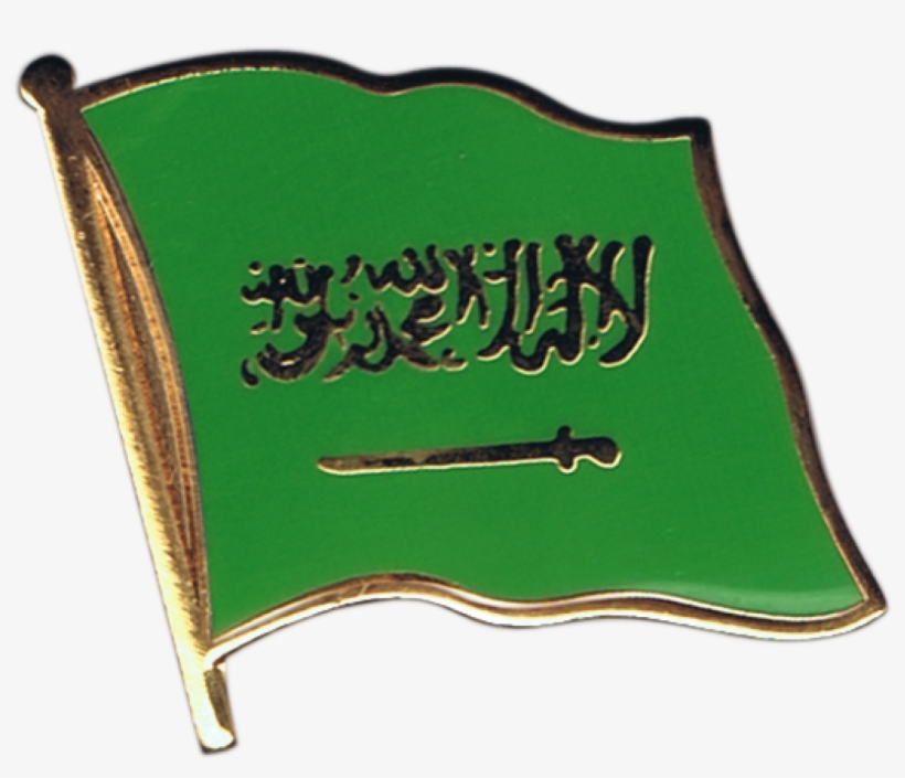 Saudi Arabia Flag Pin, Badge - Sao Tome And Principe Flag Pin Badge 2x2cm, transparent png download