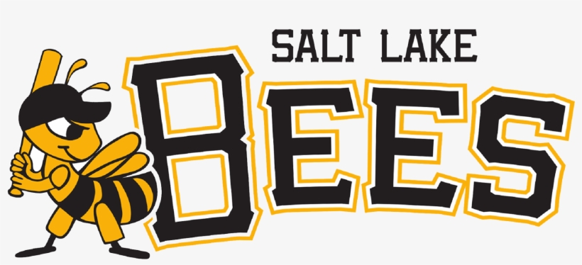 Salt Lake Bees Logo - Sl Bees Logo, transparent png download