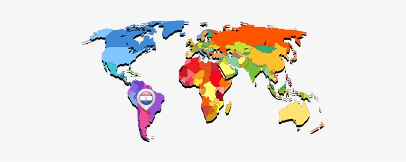 Wooden World Map Wall Decor, transparent png download