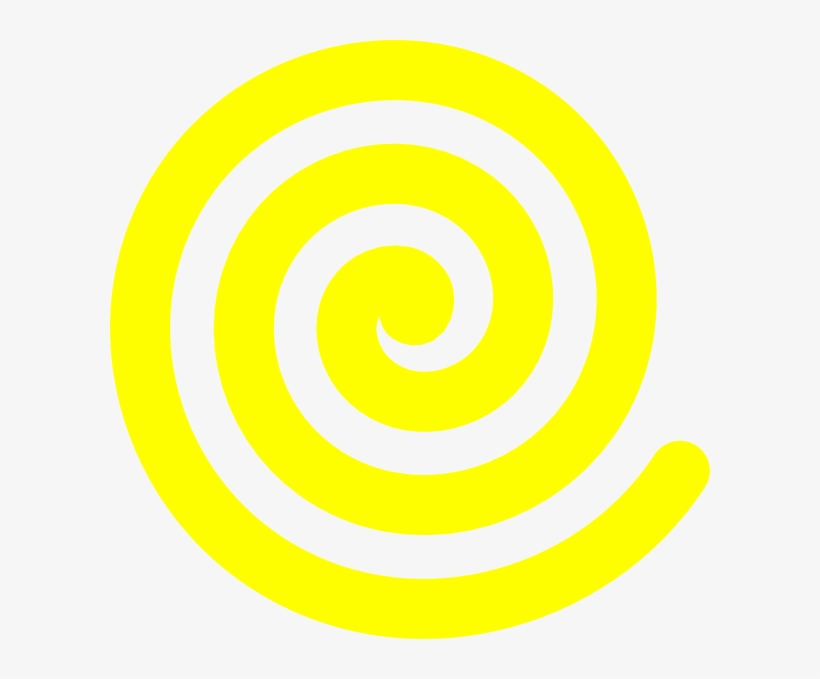 Yellow Check Mark Png Download - Yellow Spiral Art, transparent png download