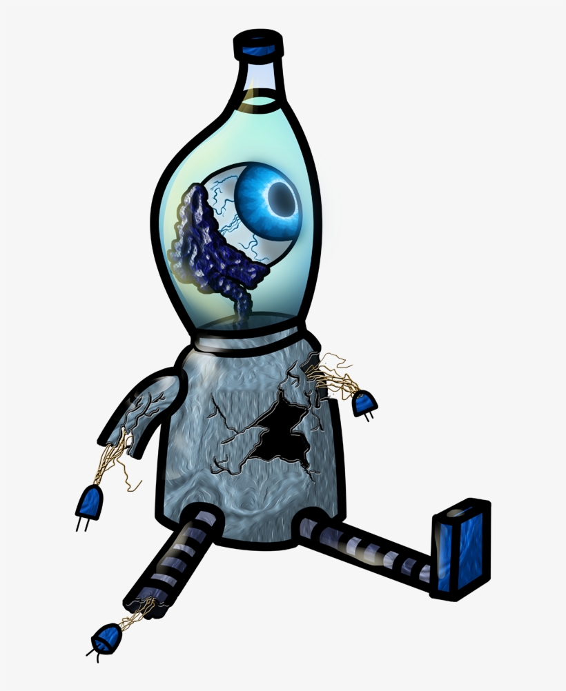 Eye, Robot Thumbnail 357 Kb - Illustration, transparent png download