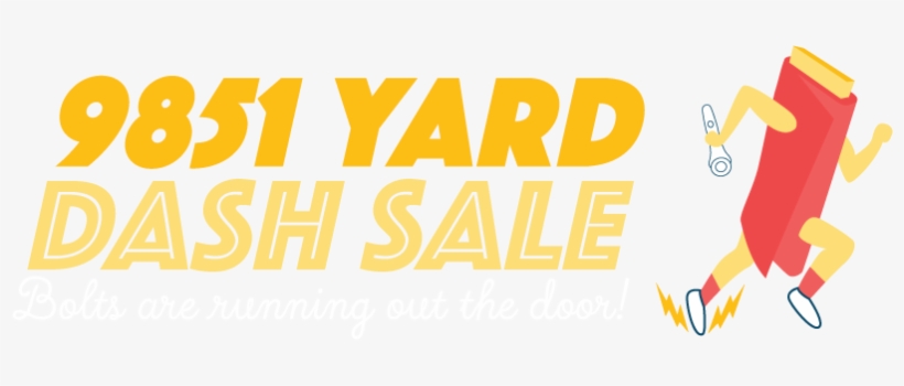 For This 9,851 Yard Dash All Year Long And We Hope - Graphic Design, transparent png download