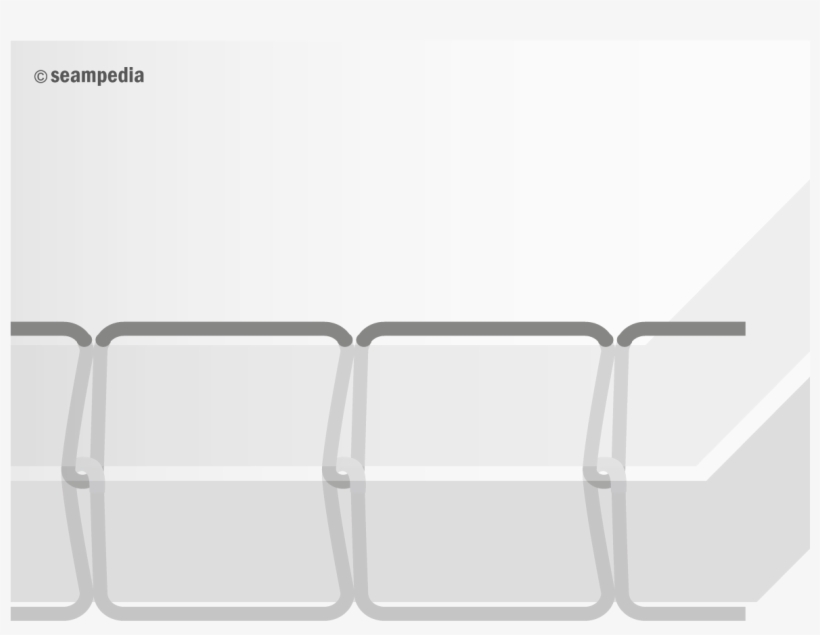 Sewing Stitch Puntada Doble Pespunte Lock Stich Clase - Stitch, transparent png download
