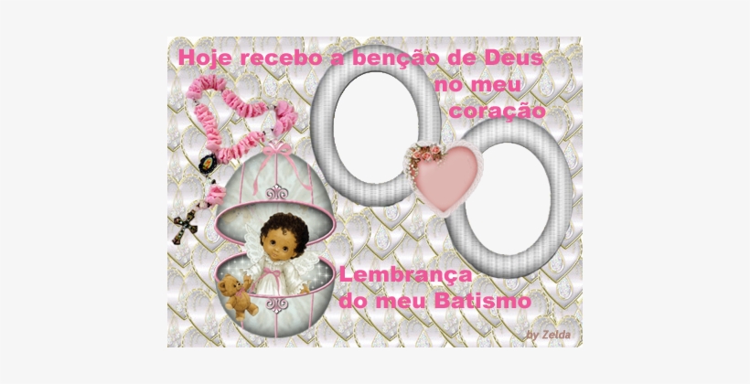 Novas Molduras Em Png Batizado - Love, transparent png download