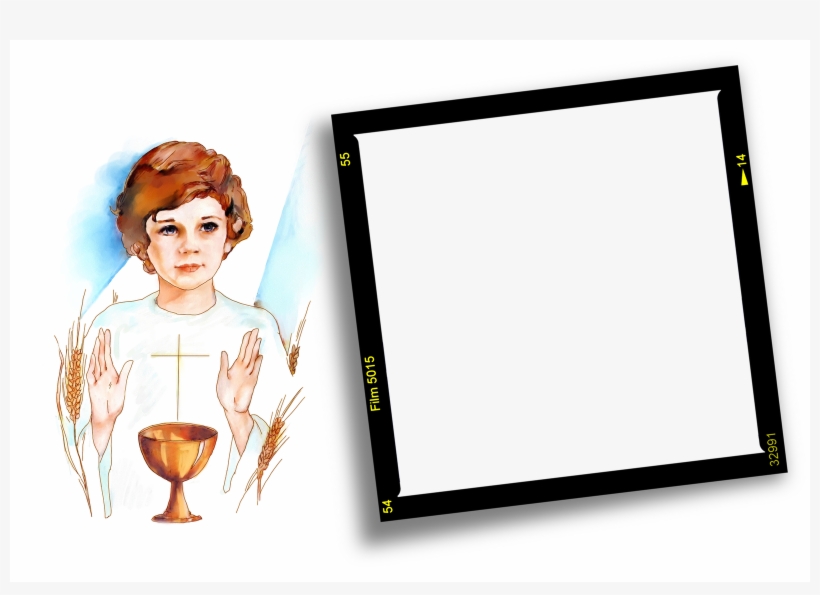 Batismo Png Frames - Illustration, transparent png download