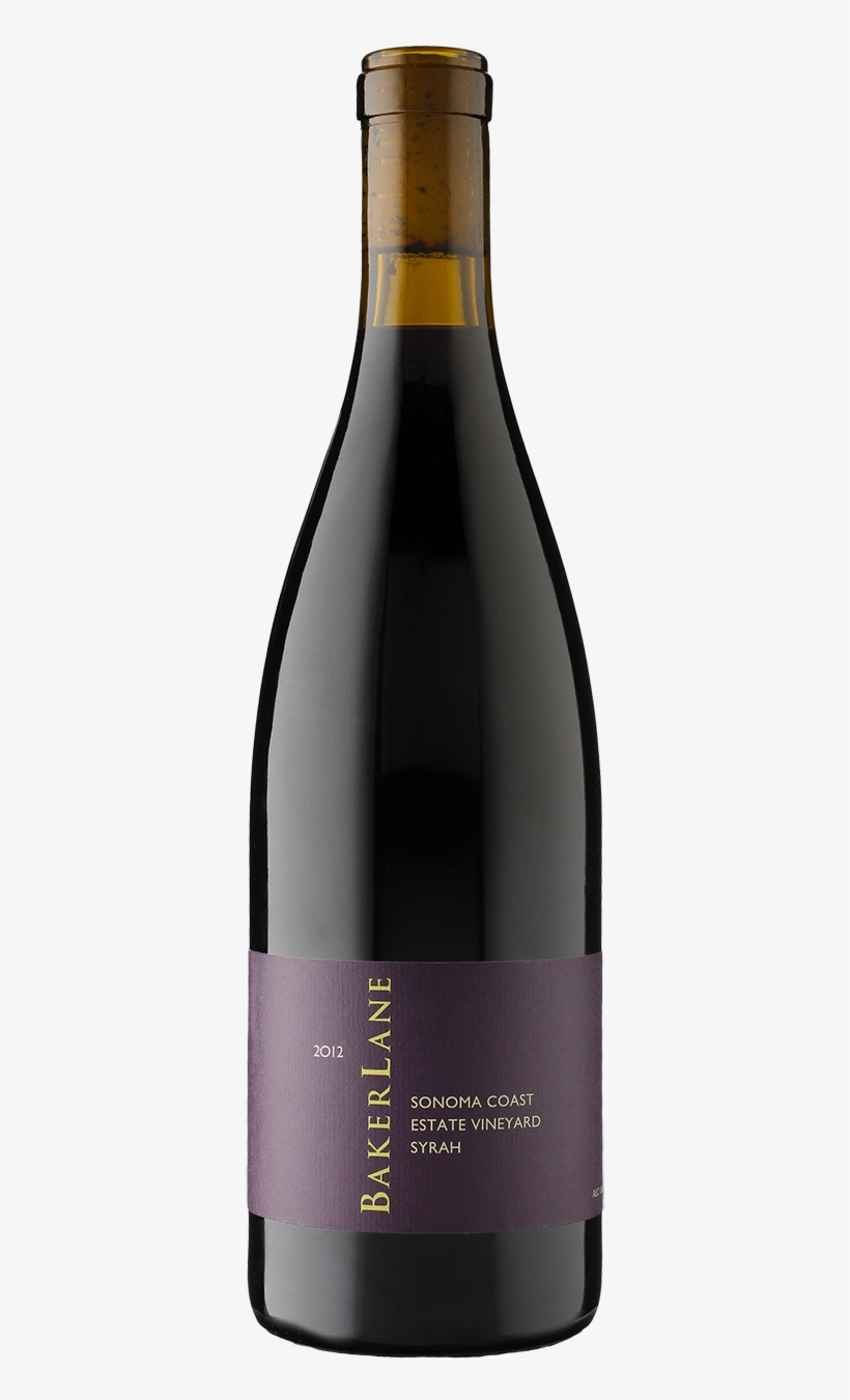 2012 Estate Syrah Bottle Shot - Mobile Phone, transparent png download