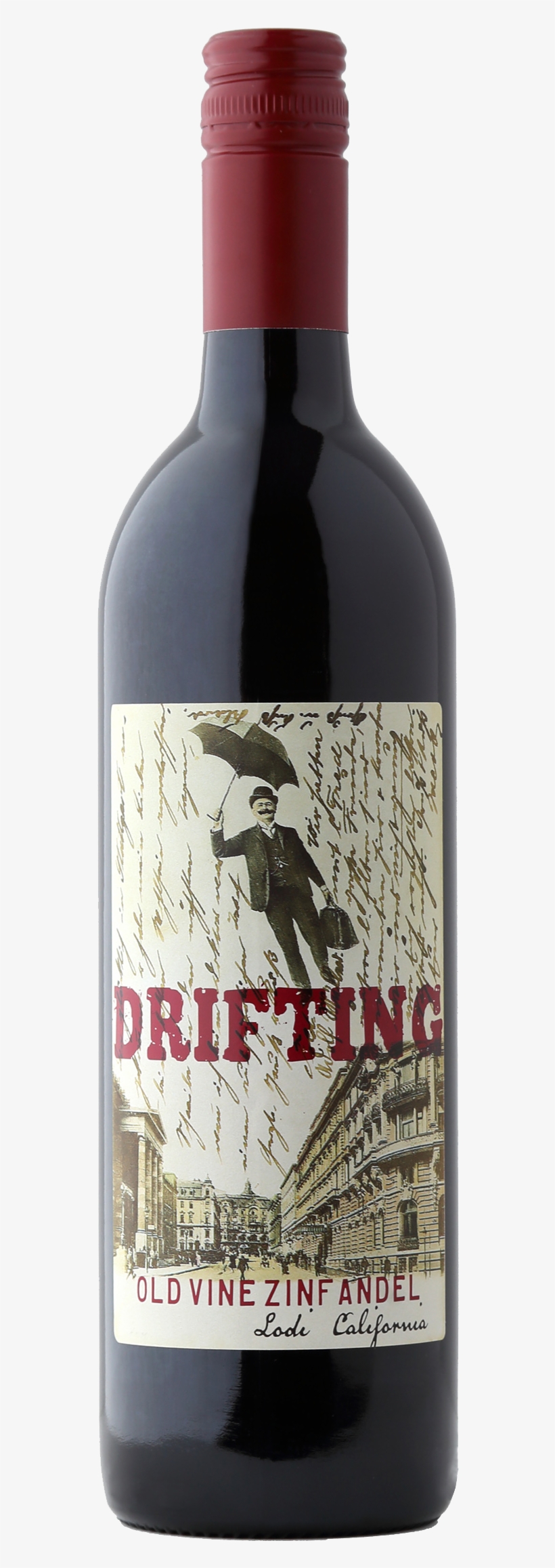 Driftingmerlot - Wine Bottle, transparent png download