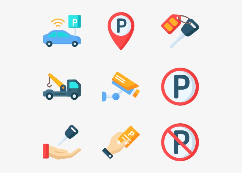 Parking 30 Icons - Icon, transparent png download