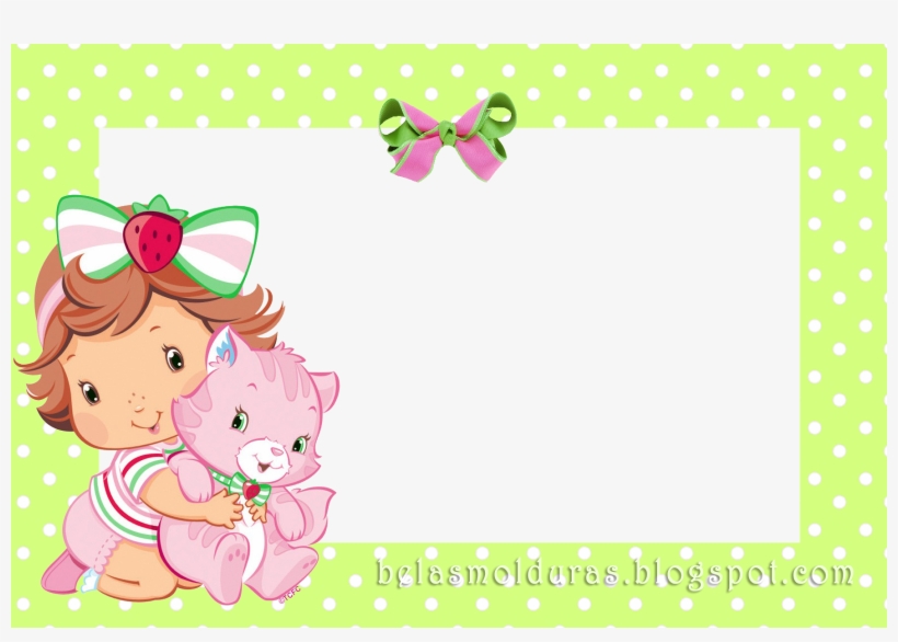 Molduras Da Moranguinho Baby - Imagens De Moranguinho Baby Png, transparent png download