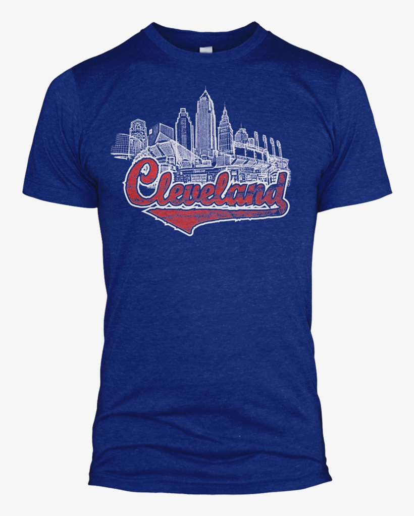 This Cleveland Tri-blend Tee Is Super Soft - Shirt, transparent png download