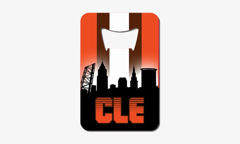 Cleveland Football Wallet Bottle Opener, transparent png download