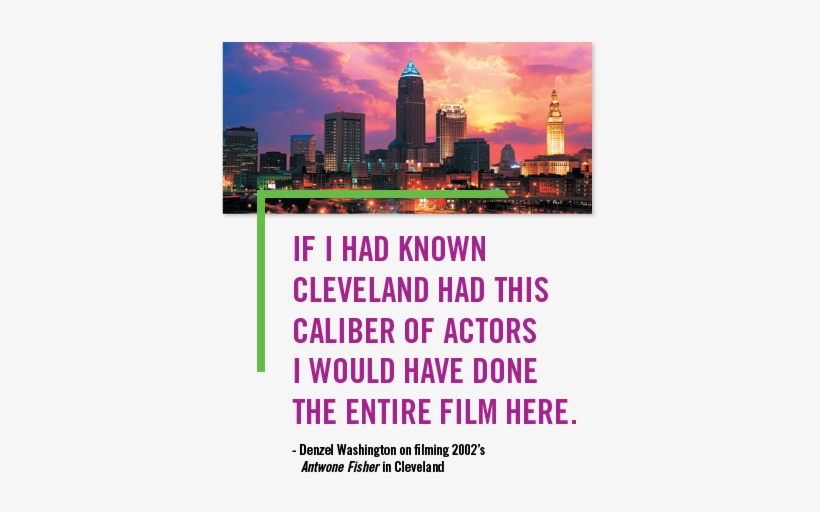Be Part Of A Thriving Film Community - Stretched Canvas Print: Stretched Canvas Print: Cleveland, transparent png download