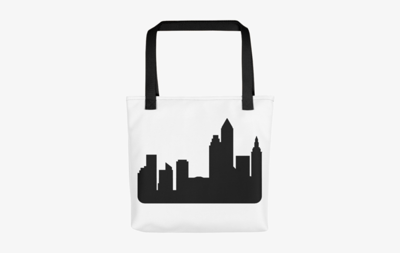 Cleveland Skyline Tote Bag - Tote Bag, transparent png download